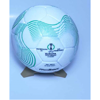 8 cm Diameter Uefa Conference League Final Molten Ball 2024 AEK Arena Olympiacos Fiorentina